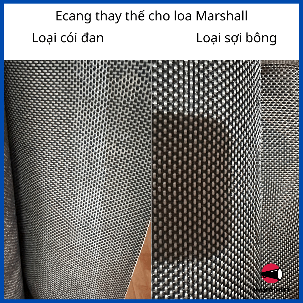 Ecang การเปลี่ยนผ้าตาข่าย ecang สําหรับลําโพง Marshall และ ecang เพื่อ ...