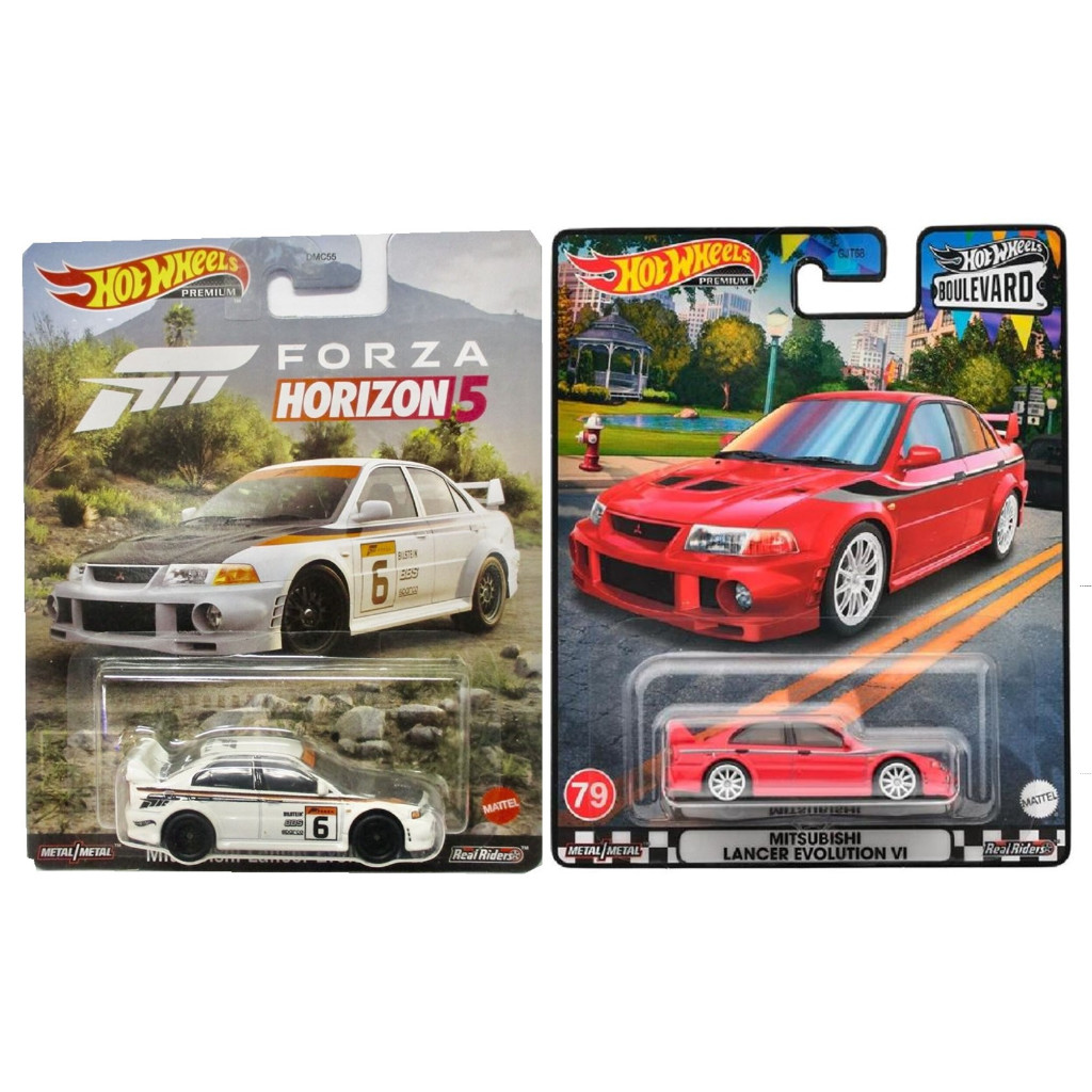 Hot Wheels - Confezione 5 Veicoli del Videogioco Forza Horizon, in