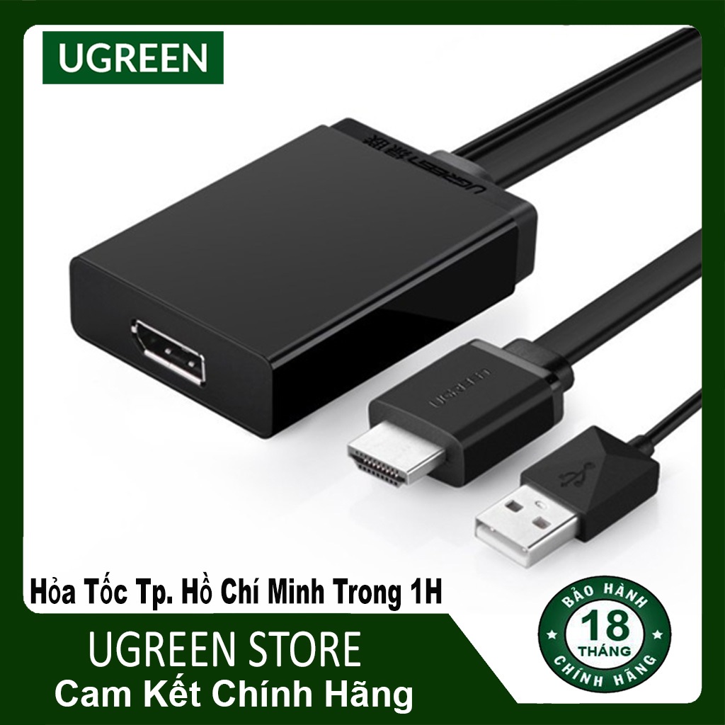 อะแดปเตอร์ Ugreen 40238 HDMI + USB เป็น Displayport ของแท้ | Shopee ...