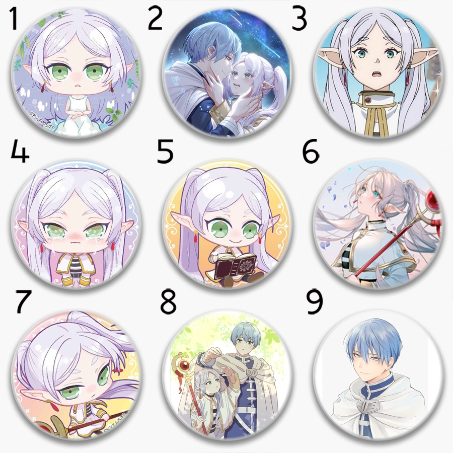 Sousou no Frieren Frieren Mimic Fern Himmel Macht of El Dorado Badge ...
