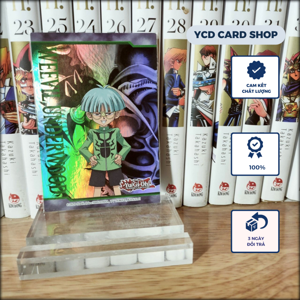 การ์ด yugioh ของแท้ Legendary Duelists: Weevil Underwood (Art Token ...