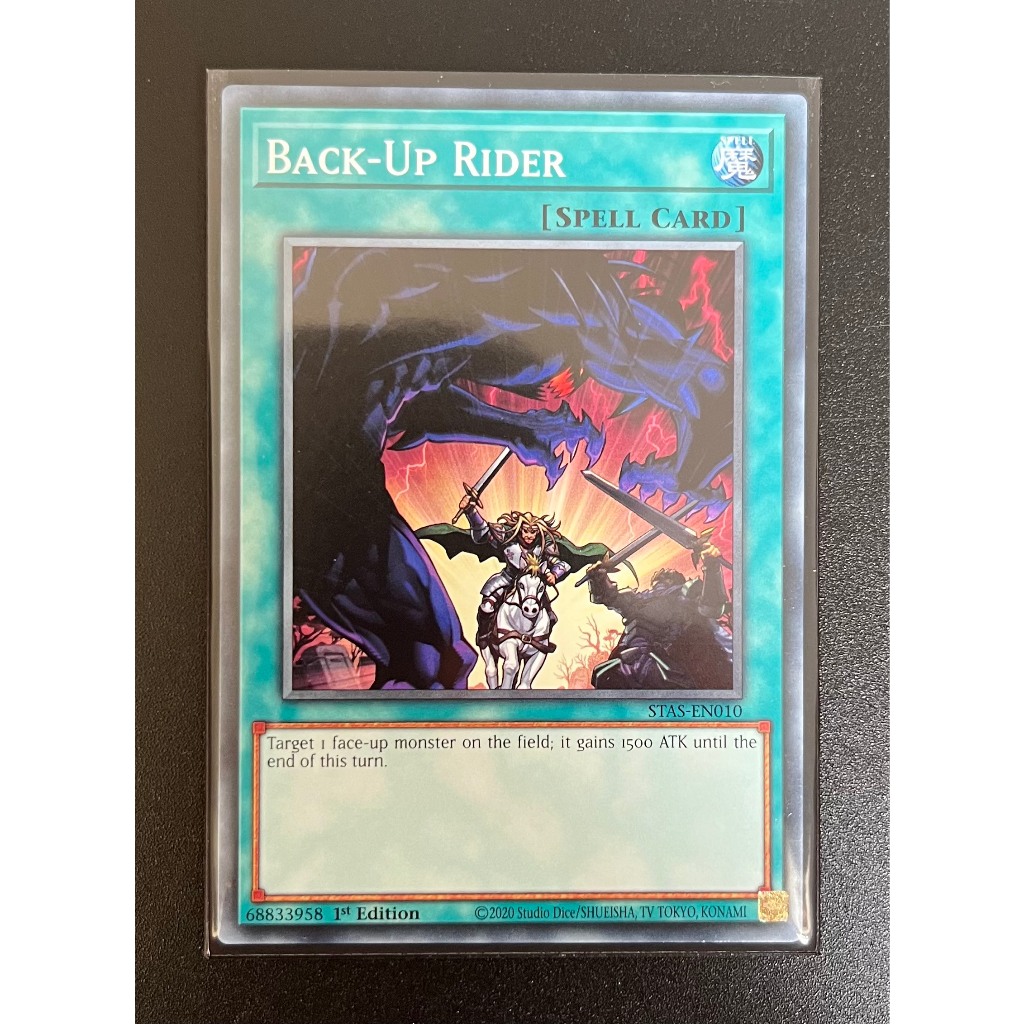 YMS - [การ์ด Yugioh] - [TCG-UK] - STAS-EN010 - Back-Up Rider - ทั่วไป ...