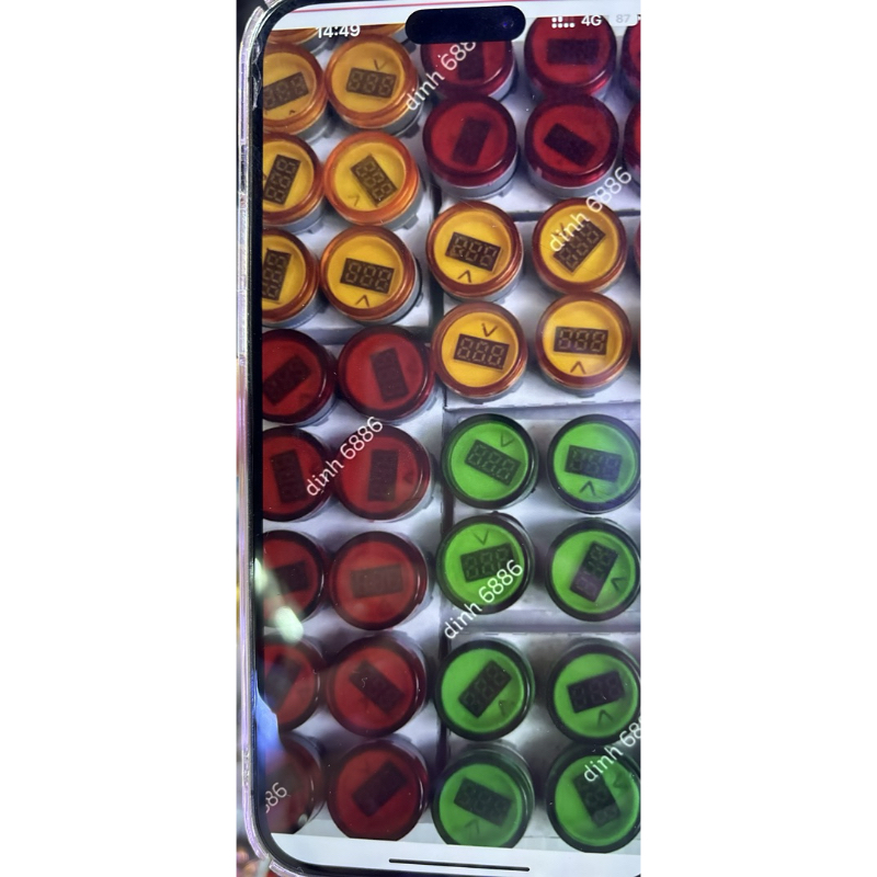 ไฟหน ้ าจอแสดงผลแรงดันไฟฟ ้ า ED16-22VD | Shopee Thailand