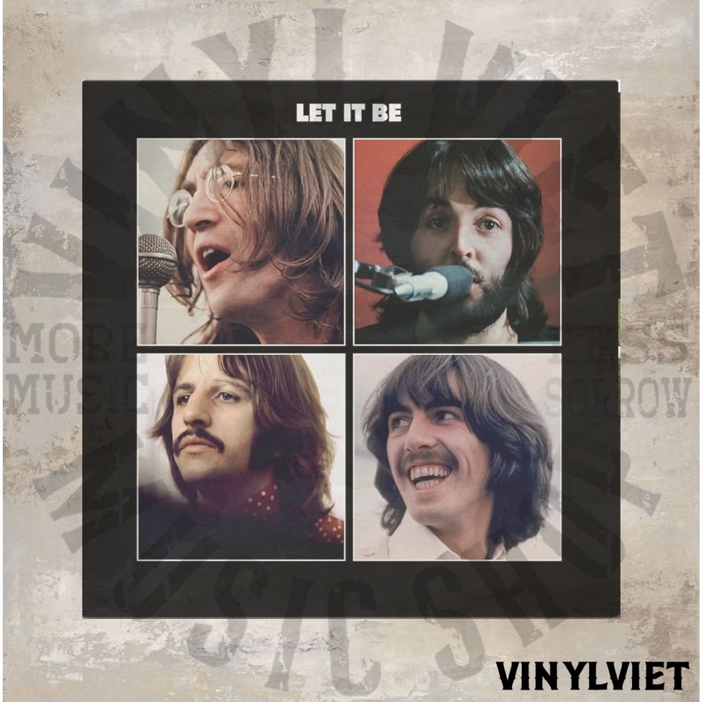 The Beatles Turntable - Let It Be - ไวนิล | Shopee Thailand
