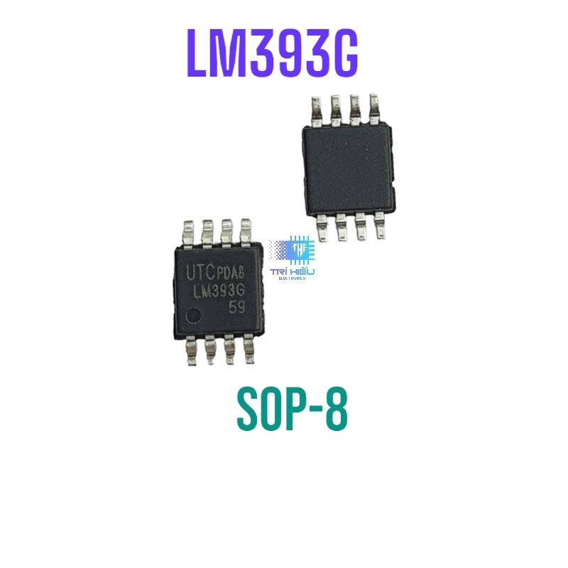 Lot De 10 LM393 SOP-8 Double Comparateur SMD IC