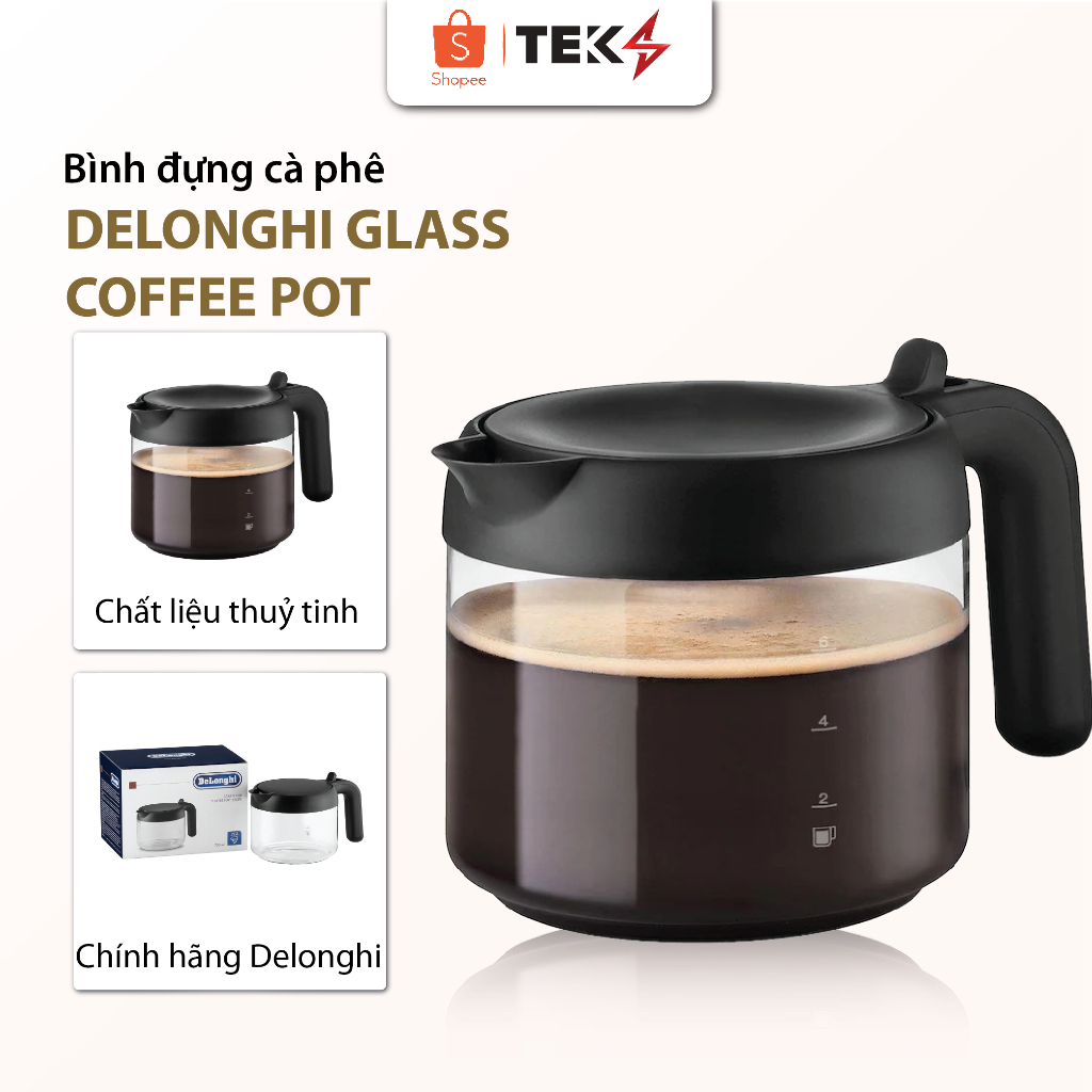 Delonghi Coffee Carafe / หม ้ อกาแฟ DLSC021 หม ้ อกาแฟวัสดุแก ้ ว