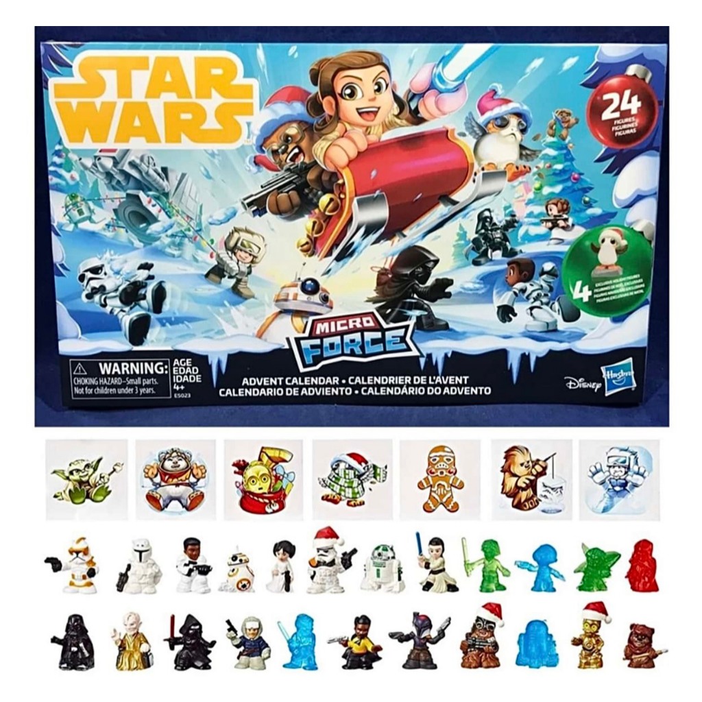 ฟิกเกอร์ชุด 24 ตัว Star Wars Micro Force Advent Calendar ตัวละคร รอย
