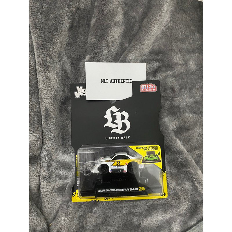 รถโมเดลเครื่องหัวกะโหลก LIBERTY WALK 1999 MISSTON SKYLINE GT-R R34 ...