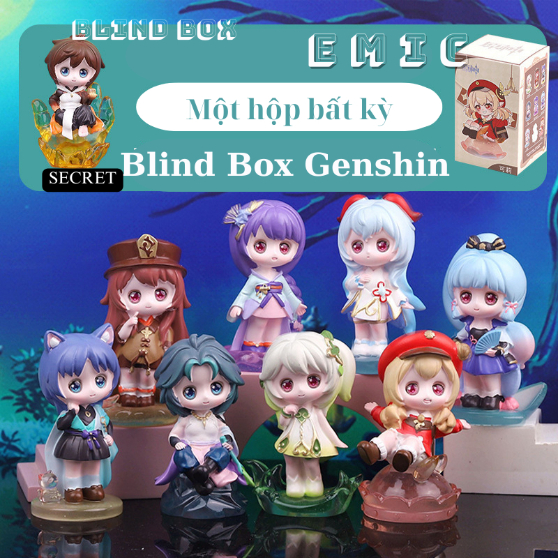Blind Box Genshin Impact Any Box Blind Box ของเล่น ของขวัญ โมเดล ...