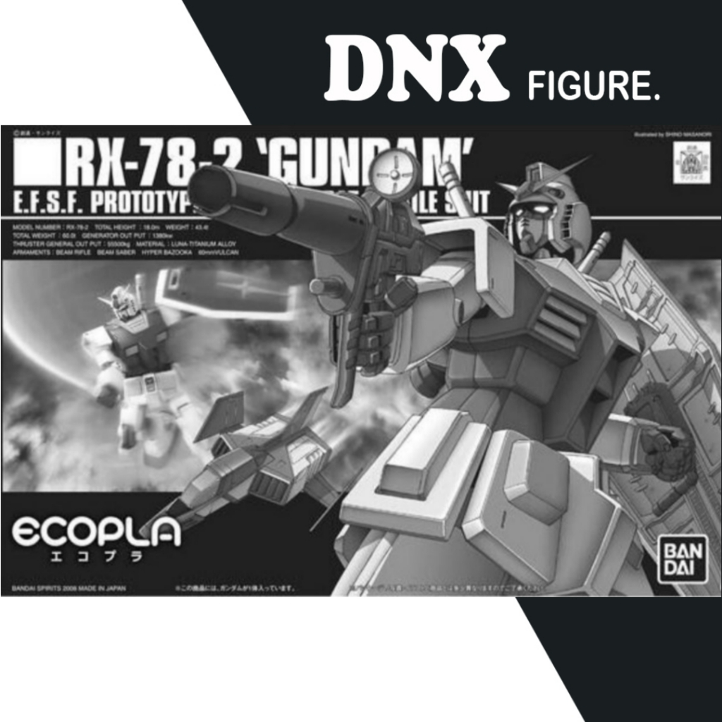 Assembly Model P-Bandai Gundam Ecopla HG 1 /144 Ecopla RX-78-2 (ซีลใหม่ ...