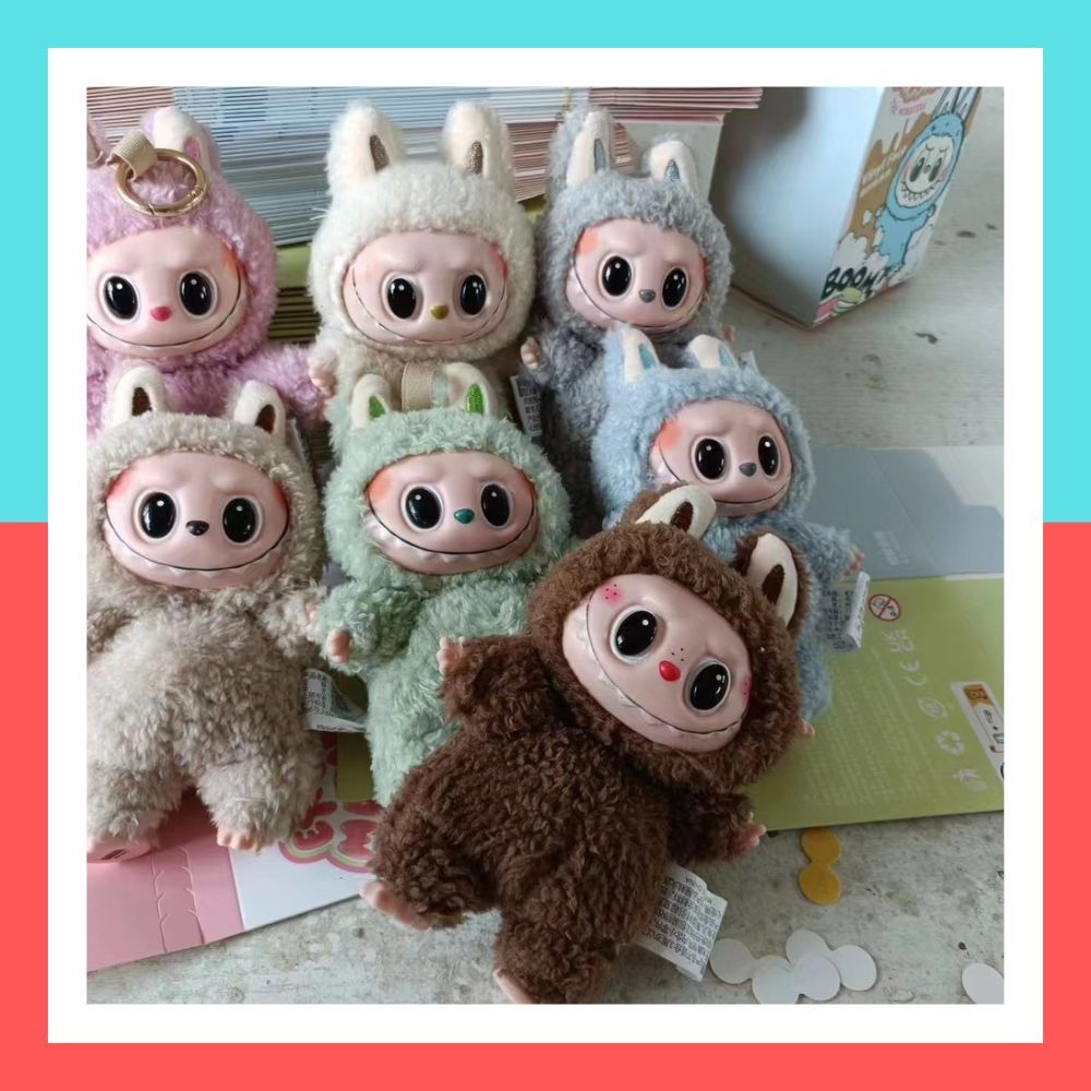[FIRE] ตุ๊กตา The Monsters LABUBU Macarons, POPMART LABUBU Mokoko V1 ...
