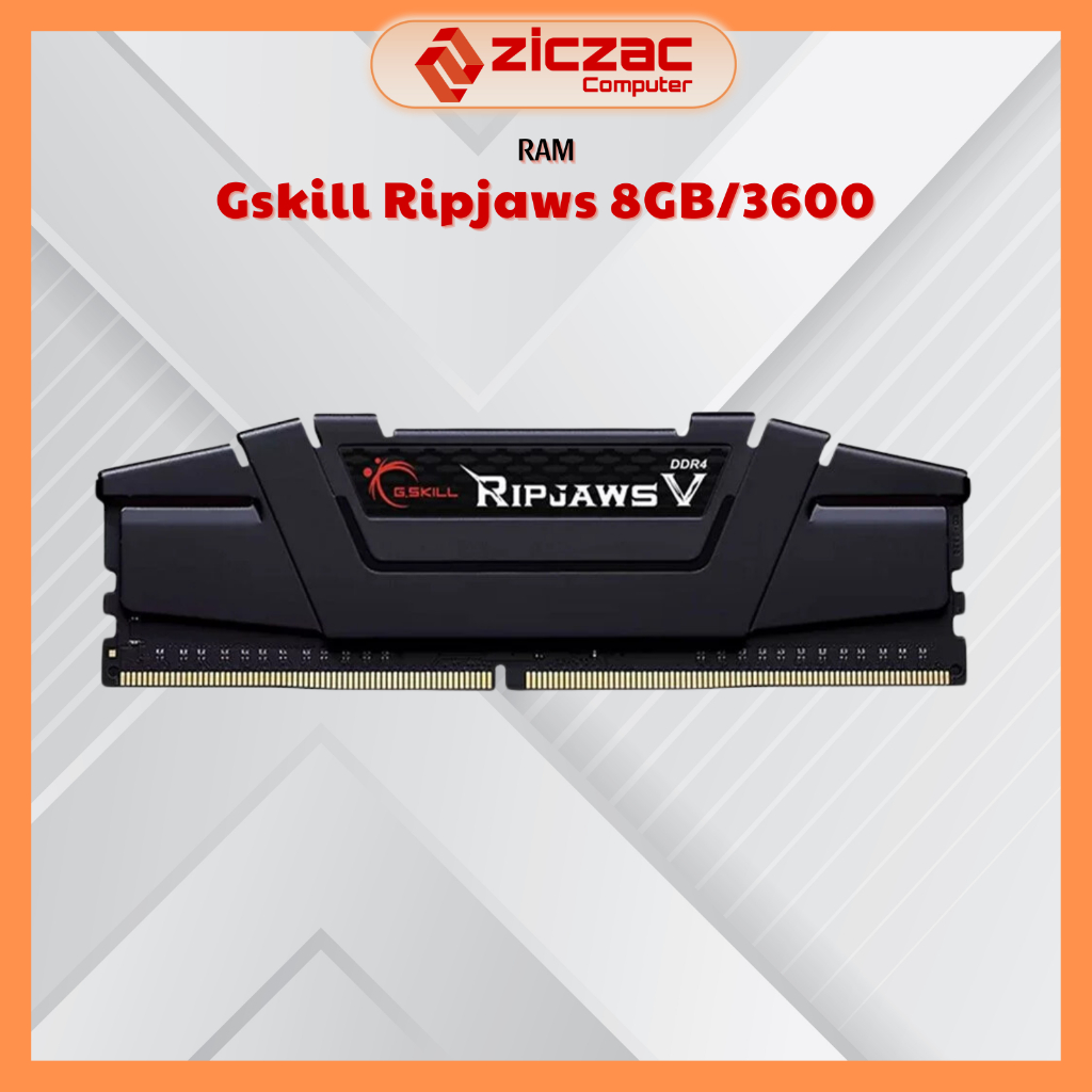 Gskill Ripjaws V 8GB / 16gb DDR4 bus 3200 / 3600 MHz Black Steel ...