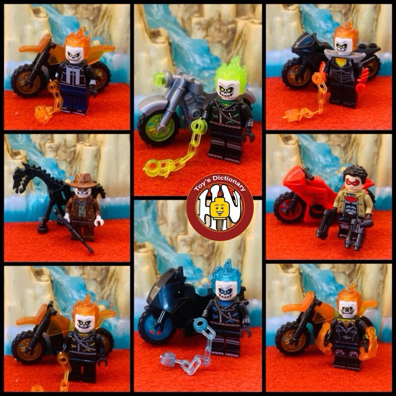ของเล่นปริศนา - ประกอบตัวละคร - Speed Ghost - Car Combo + Ghost Rider ...