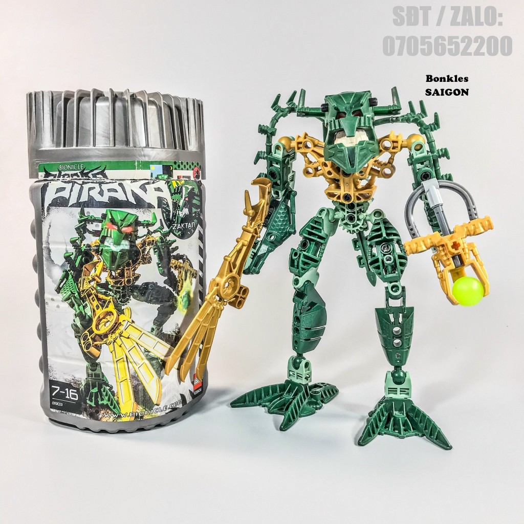 Lego Bionicle Piraka 8903 Zaktan ของแท้เดนมาร์กของเล่น (2006) | Shopee ...