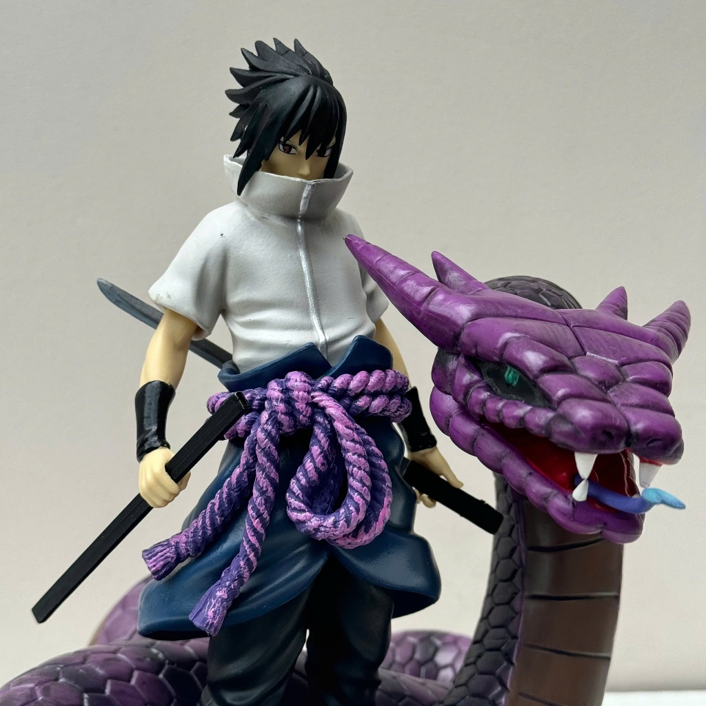 (F1 - 23cm) คมมาก รุ่น Uchiha Sasuke และ Manda งู - รุ่น Sasuke พร้อม ...