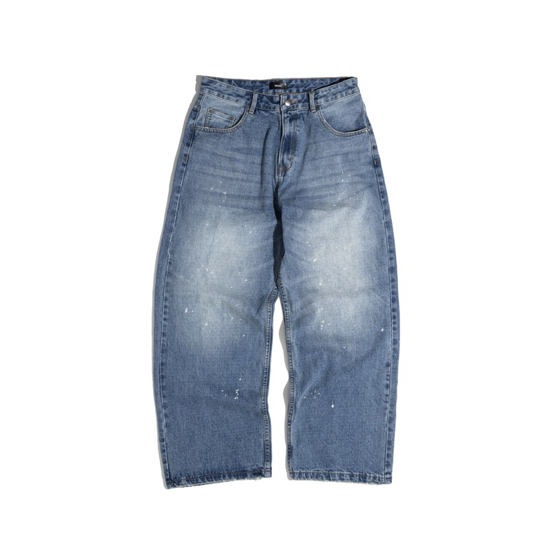 FROST BAGGY JEANS (TRICH CLUB JEANS) | Shopee Thailand