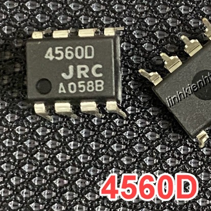 2 ใหม่ของแท้ JRC4560D 4560D 4560 DIP-8 เครื่องขยายเสียงการทํางานแบบ ...