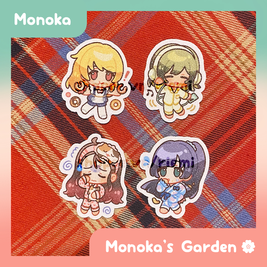 Sticker/สติ๊กเกอร์ D4DJ Navigation:with by Monoka | Shopee Thailand