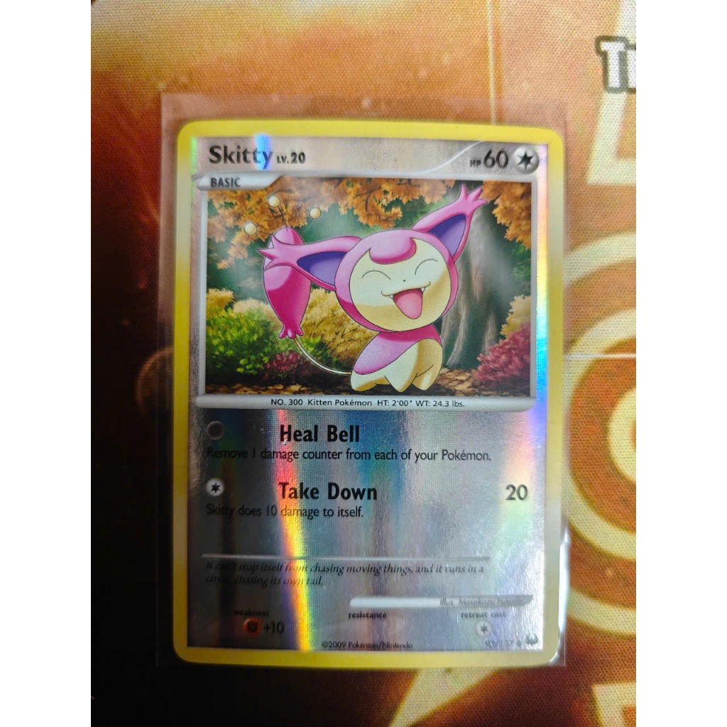 การ์ดโปเกมอน - TCG - Skitty (9/127) [Platinum: Base Set] | Shopee Thailand
