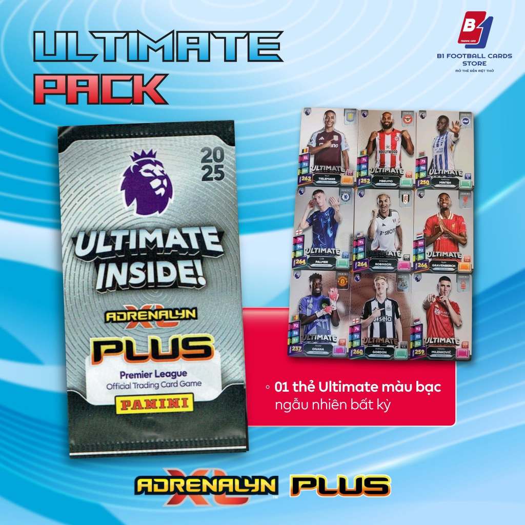 Ultimate Pack - Silver Player Card Pack - Panini Adrenalyn XL PLUS ...