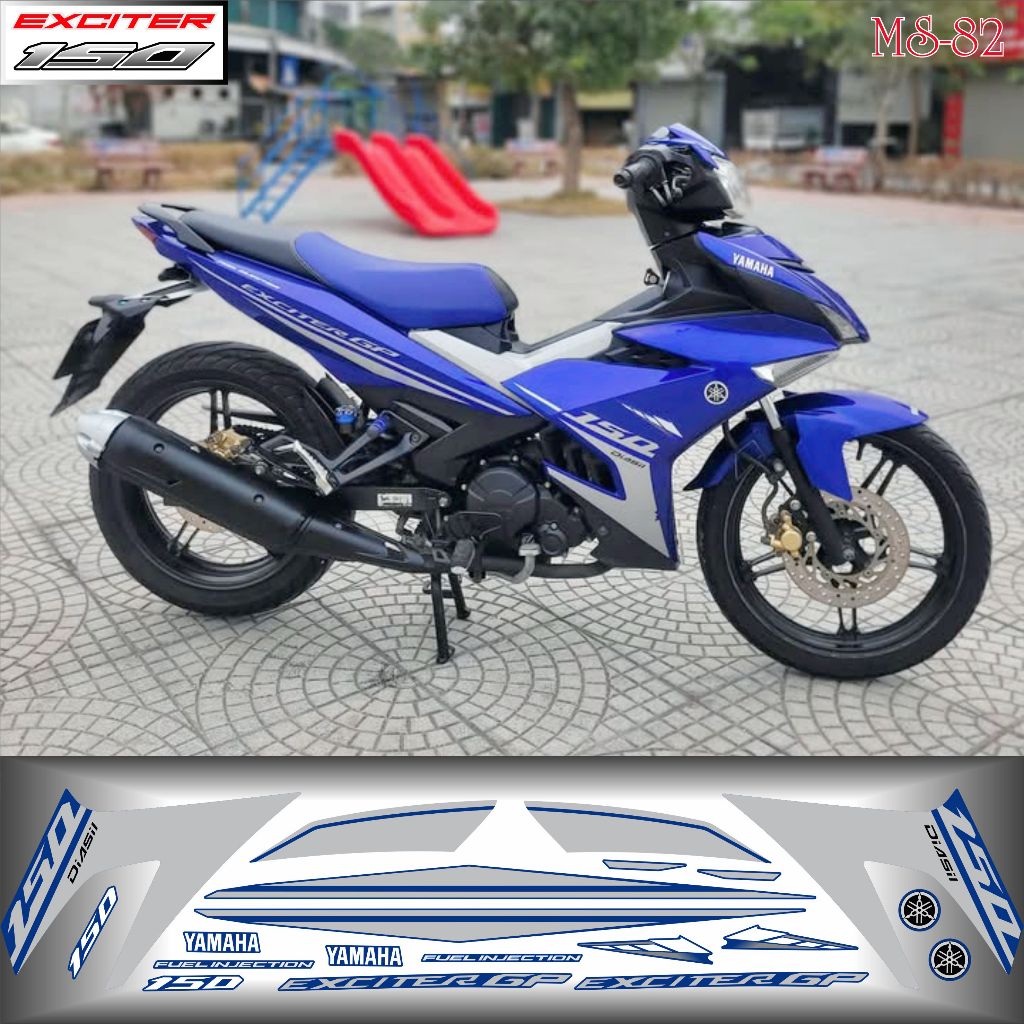 ตราประทับแบบถอดได้ EXCITER 150 GP - MS82 - พิมพ์พร้อมใบรับรองคุณภาพสูง ...