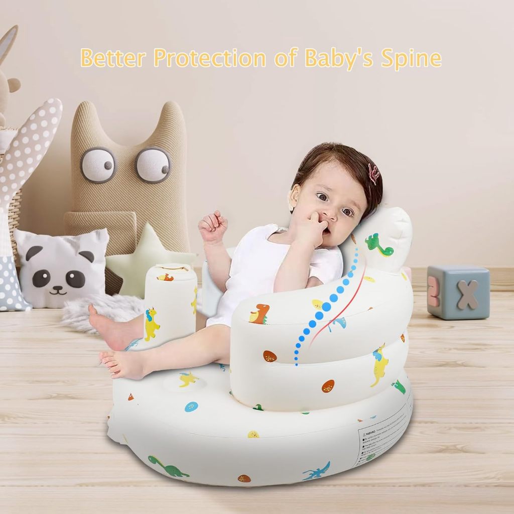 KidsWorld Baby Training Air Chair เก้าอี้สูงเป่าลมอัตโนมัติป้องกันการ ...