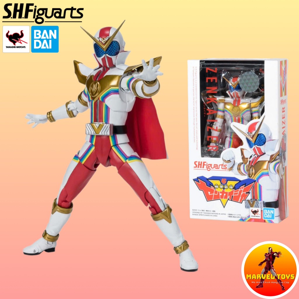 ของแท้รุ่น SHFiguarts SHF Power Rangers Super Kikai Sentai Zenkaizer ...