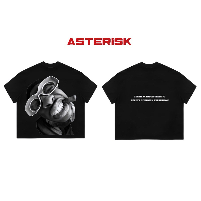 BOXY TEE - 260gsm [ ASTERISK - RAPPER ] - ผ้าฝ้าย 100% พร้อมการรักษาแบบ ...