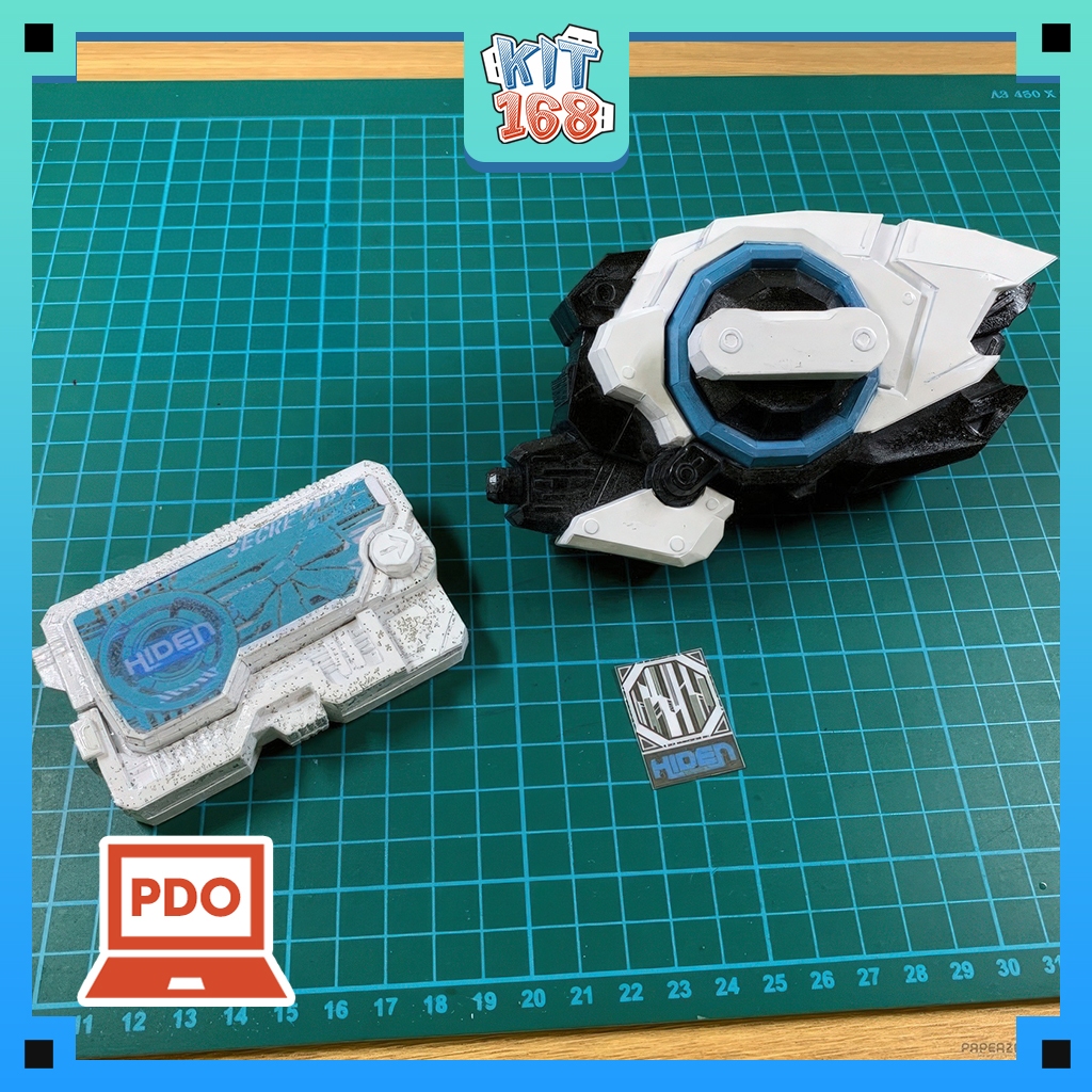ของเล่นคอสเพลย์โมเดลกระดาษ Humagear module & progrise key (Benpaper ...