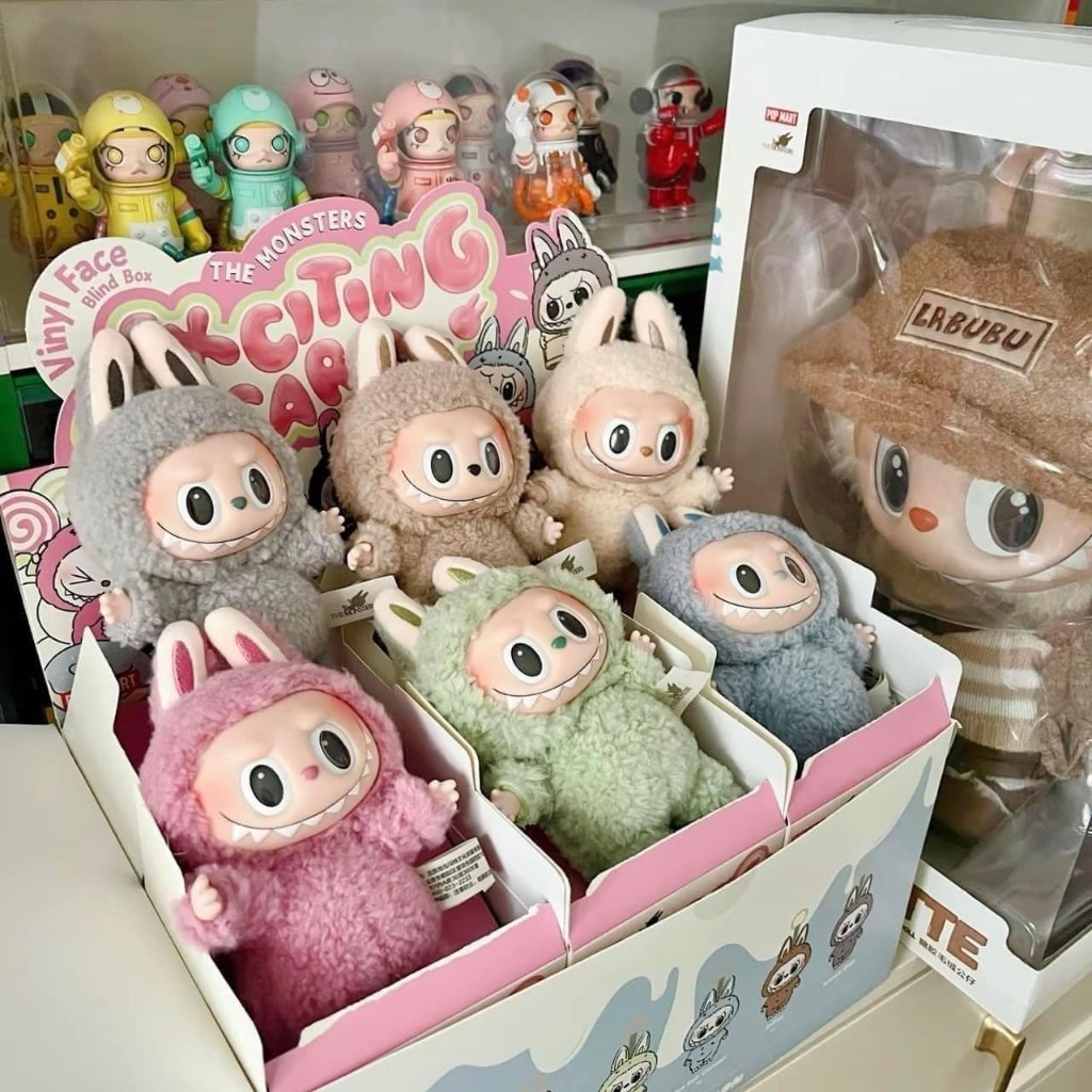 [ของแท้ 100% ][fire SG] Labubu macaron V1 Pop Mart - Blindbox | Shopee ...