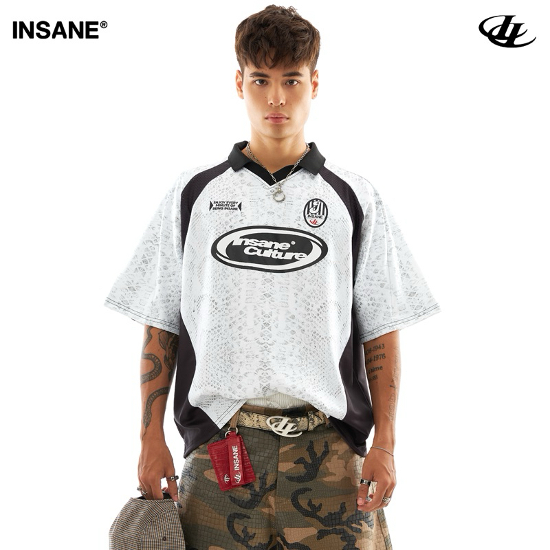 เสื้อยืดเจอร์ซีย์แบรนด์ท้องถิ่น | อินเซน | เสื้อโปโล Unisex 2 หนัง ...