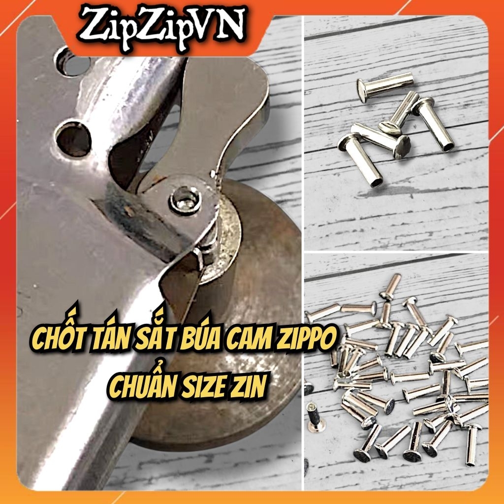 เหล็กค้อนสีส้ม RIVET ขนาด Zippo มาตรฐาน (CAM RIVET) | Shopee Thailand