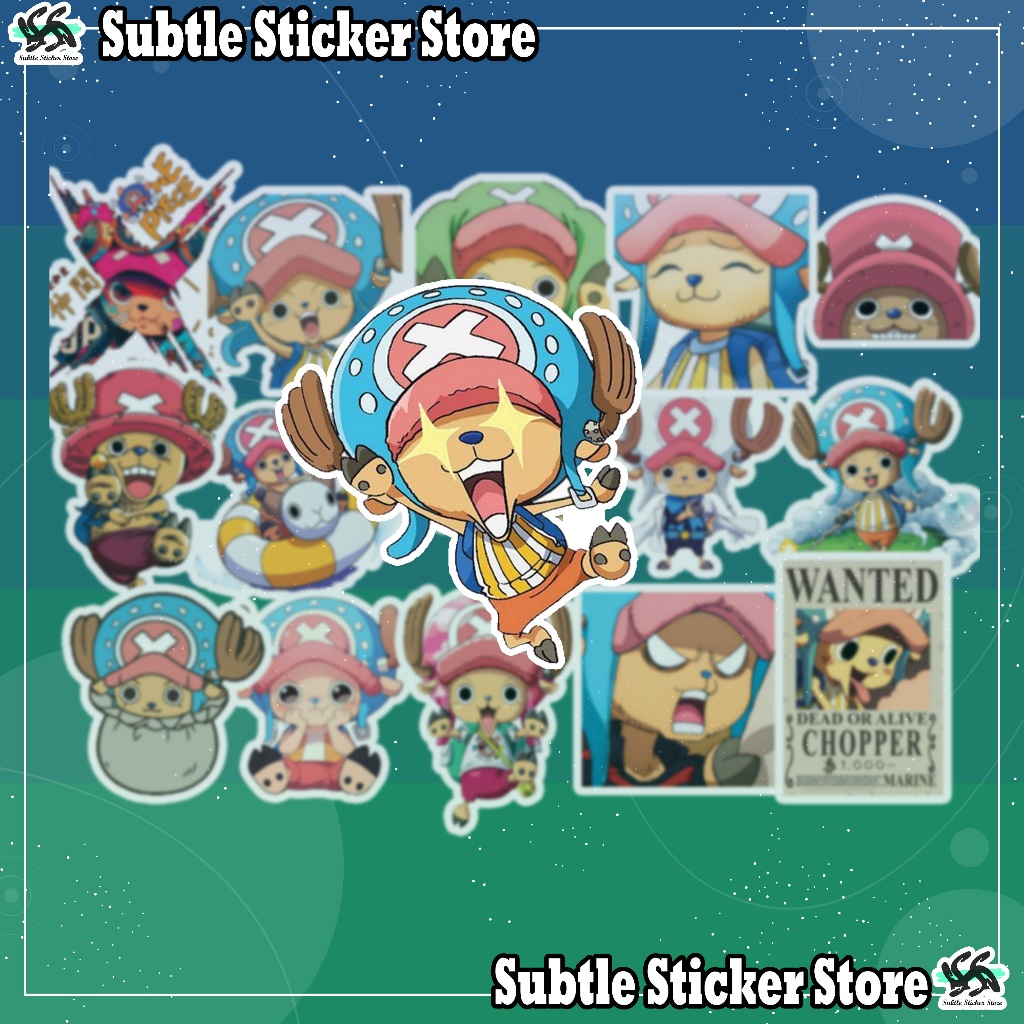 [One Piece] - ชุด 10/15 สติ๊กเกอร์ Tony Tony Chopper | Chopper อะนิเมะ ...