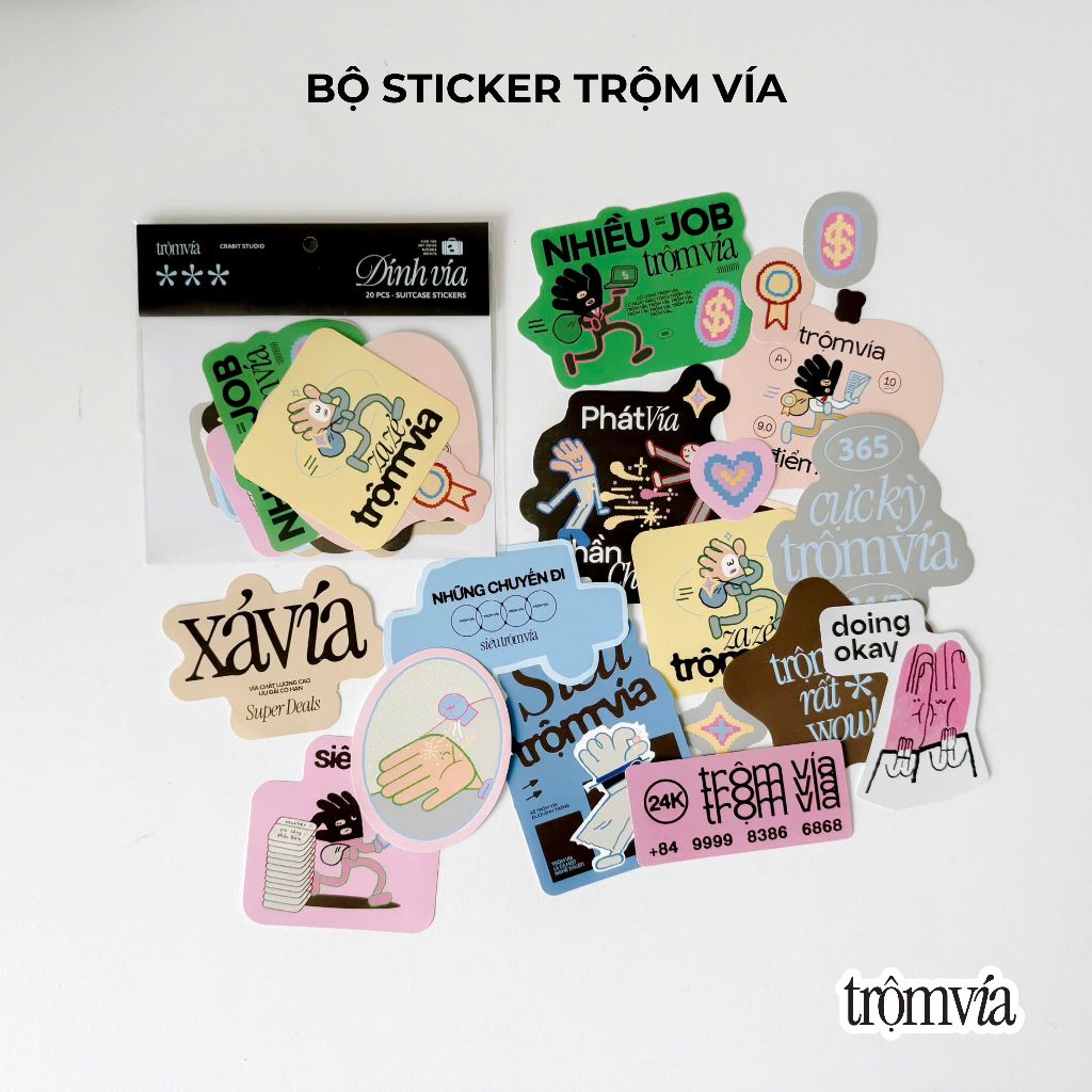 Stealing Stickers สติ๊กเกอร์ตลก อุปกรณ์เสริมสมุดภาพ ตกแต่งโน๊ตบุ๊ค ชุด ...