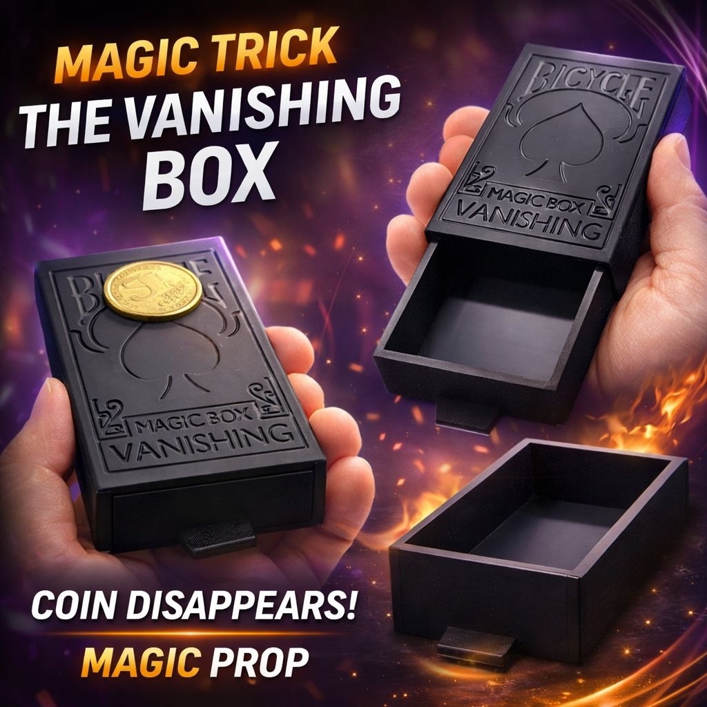 Magic Trick Vanishing Box – Magic Illusion Magic Box | Shopee Thailand