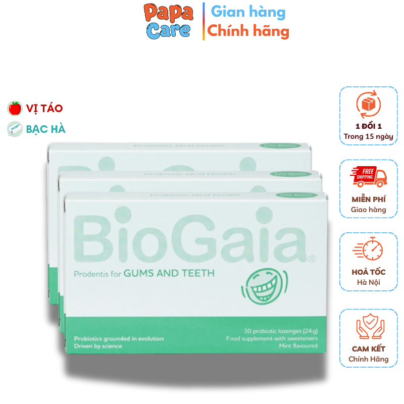 ยาอมโปรไบโอติกทันตกรรม BioGaia ProDentissue – รองรับทางเดินอาหารและการ ...