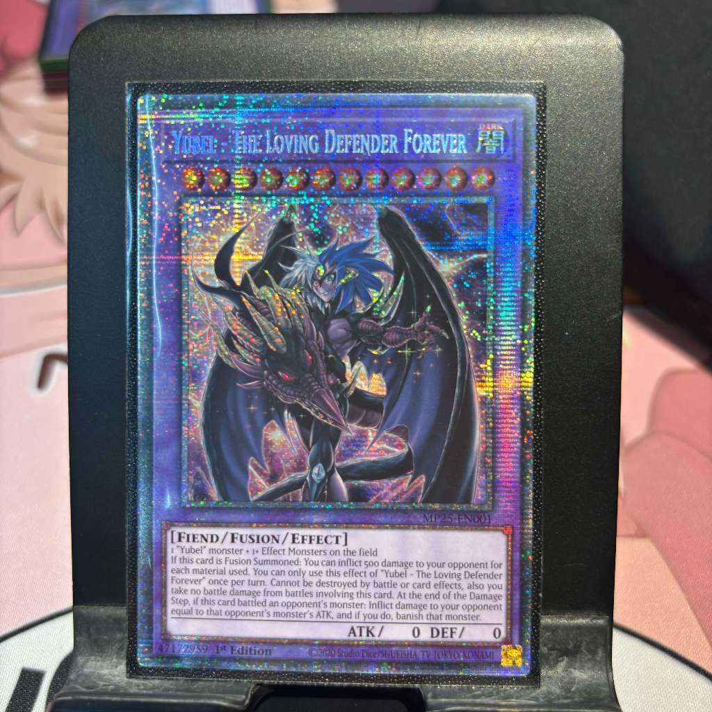 [ การ์ด Yugioh ของแท้ ] Yubel - The Loving Defender Forever - MP25 ...