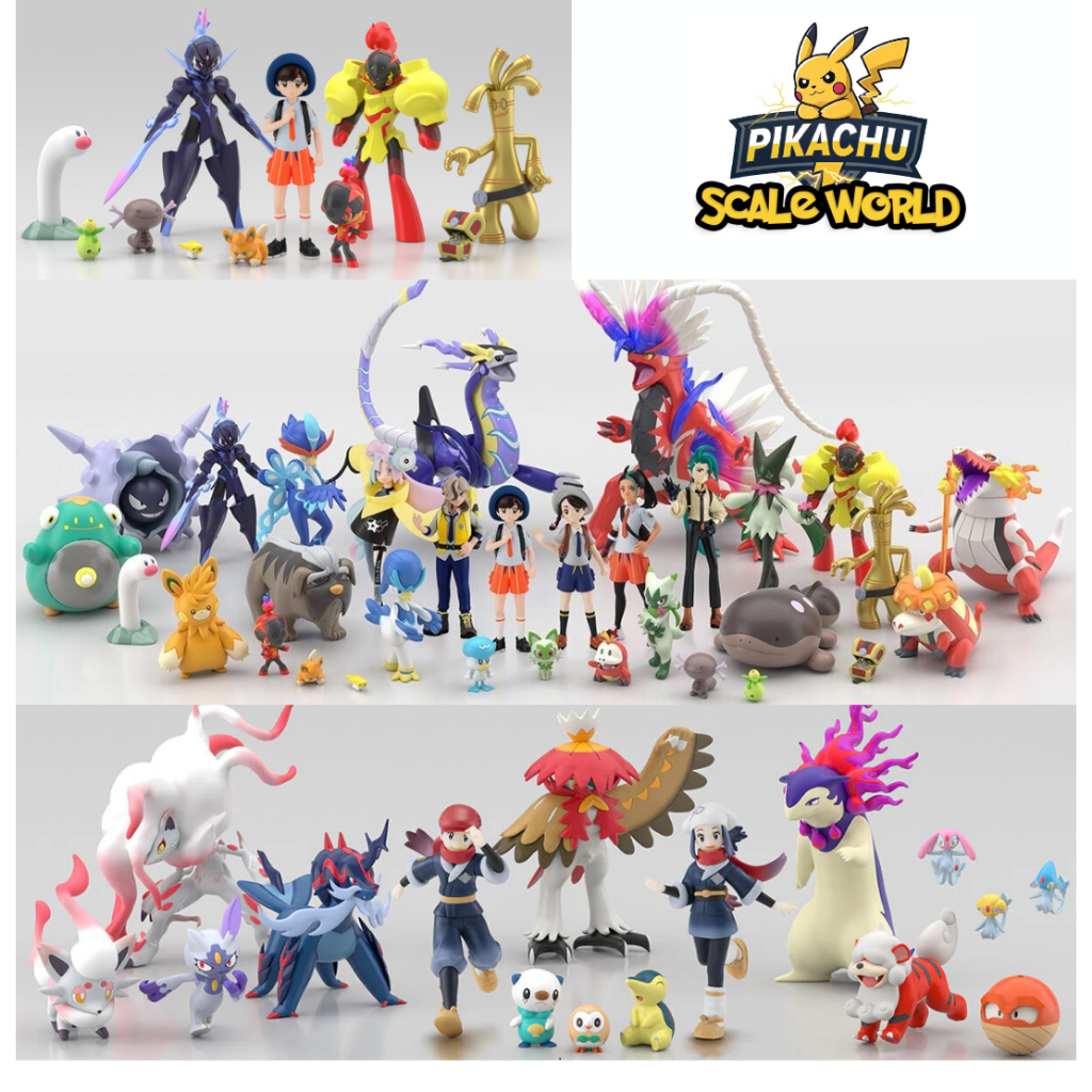 [ชุดที่ 2] โมเดล Pokemon Scale World Bandai 1/20 ของแท้ | Shopee Thailand