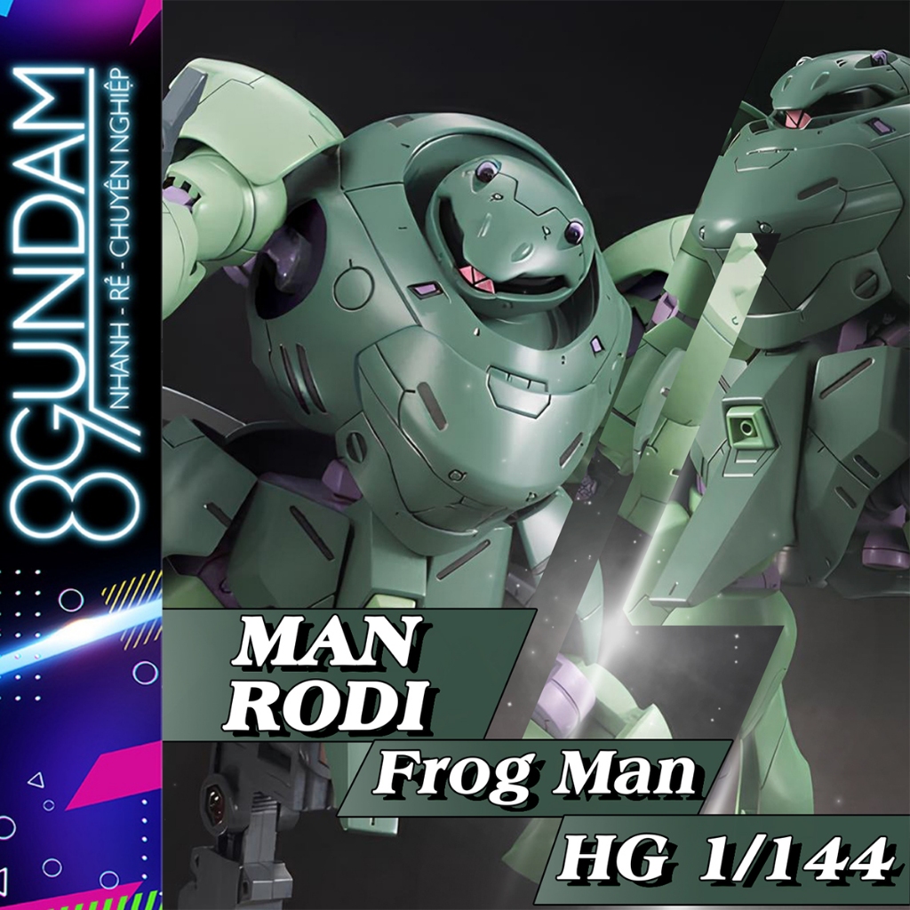 โมเดลประกอบ HG Man Rodi - Frog Man | Shopee Thailand