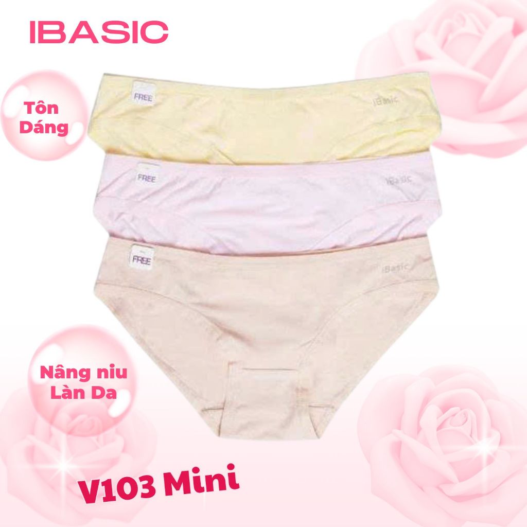 IBasic V103 mini premium cotton teen ชุดชั้นในสตรี Freeszie จัดส่งสี ...