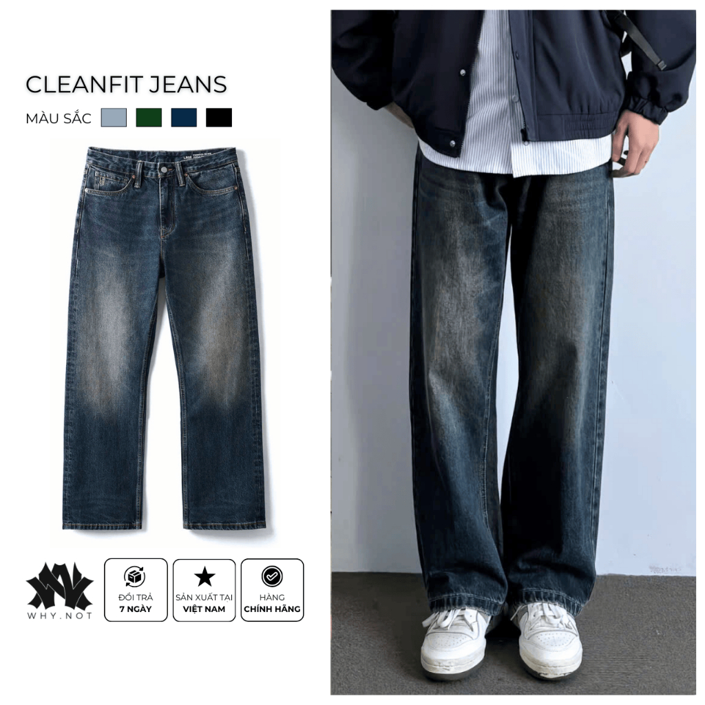 กางเกงยีนส์ผู้ชาย STAND-UP REGULAR FIT FORM IN OCEAN BLUE - FASHIONABLE ...