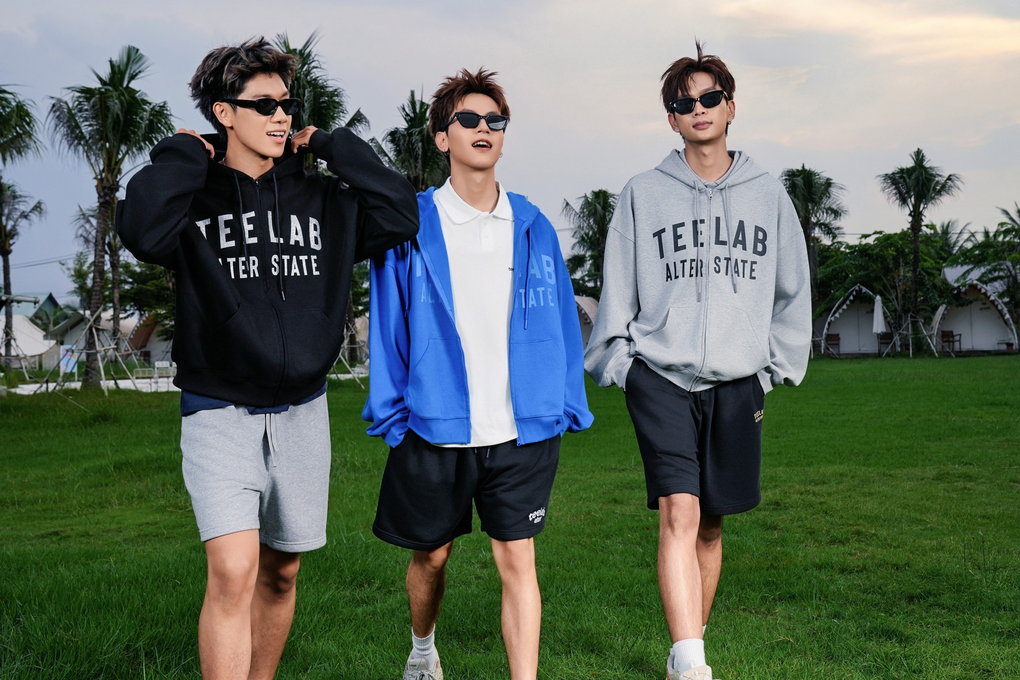 [มาใหม่] Boxy Zip Hoodie Teelab Basic 2026 Collection Unisex Premium ...
