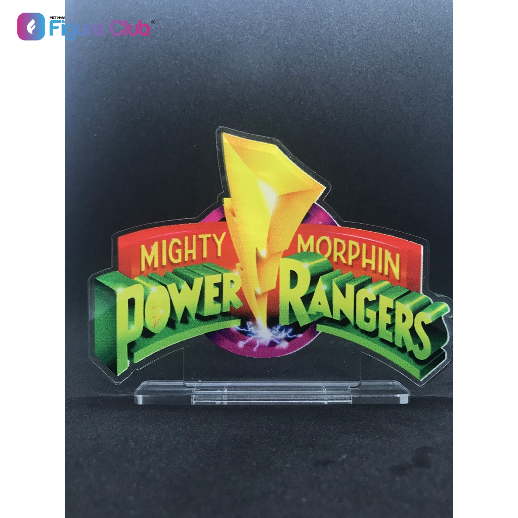 Model Standee Mica Logo Power Ranger, หลากหลายรูปแบบ การพิมพ ์ ที ่ ...